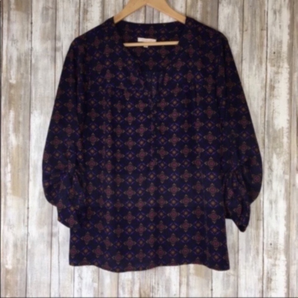 Skies Are Blue Blouse